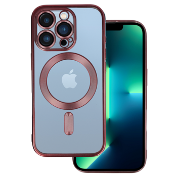 Metallic Magsafe Case do Iphone 16 Pro Różowy