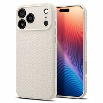 Case SPIGEN Liquid Air ACS10334 for Iphone 17 Pro - Natural Titanium