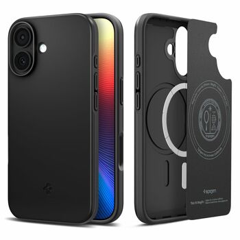 Case SPIGEN Thin Fit Mag Magsafe  ACS10373 for Iphone 17 - Black