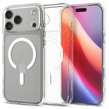 Case SPIGEN Ultra Hybrid Mag Magsafe ACS10346 for Iphone 17 Pro - Clear/White
