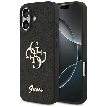 Original Case GUESS 4G Strap 4G Classic Logo for Iphone 17 black