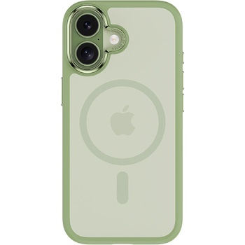 Benks Etui Magnetic Mist Metal Frame (C067) do Iphone 17 zielony (Camera Control Button)