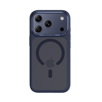 Benks Etui Magnetic Mist Metal Frame (A070) do Iphone 17 Pro Max niebieski (Camera Control Button)
