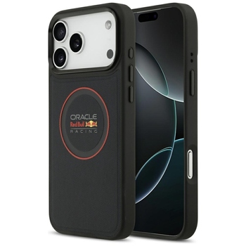 Oryginalne Etui RED BULL Meshed Red Ring & Metal Buttons MagSafe do Iphone 17 Pro Max granatowy