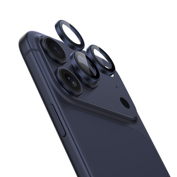 Benks Tempered glass Glass Warrior Lens Protector on camera for Iphone 17 Pro/17 Pro Max (lens 3 pieces) blue