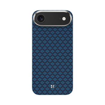 Benks Magnetic Armor Air Armor Grid Kevlar Case Metal Frame 600D (0068) for Iphone 17 Air blue