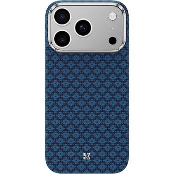 Benks Magnetic Armor Air Armor Grid Kevlar Case Metal Frame 600D (C.K.FL.AP.BE.0069) for Iphone 17 Pro blue