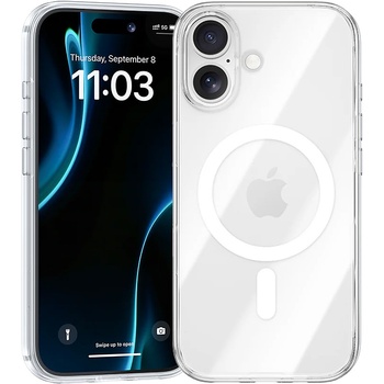 Benks Etui Magnetic Crystal do Iphone 17 przezroczysty (Camera Control Button)