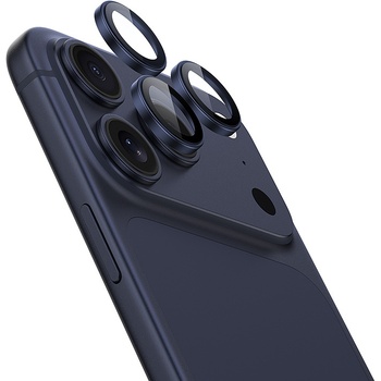 Benks Hartowane szkło DR Sapphire Lens Protector na aparat do Iphone 17 Pro/17 Pro Max (obiektyw 3 sztuki) niebieskie