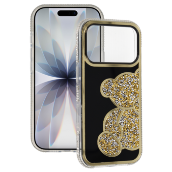 Teddy Bear Case do Iphone 17 złoty