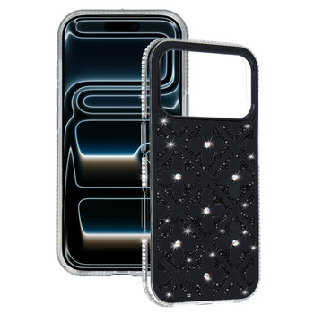 Flower Case do Iphone 16 Pro Max czarny