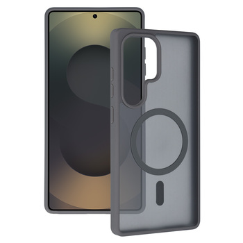 Tel Protect Aura Matte Magsafe Case for Samsung Galaxy S26 Plus grey
