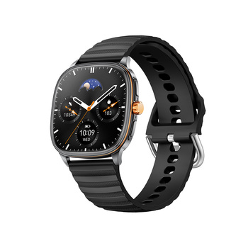 Blavec Smartwatch U-01 Mohito HD AMOLED Voice Call (SWU01-B) czarny + 1 pasek