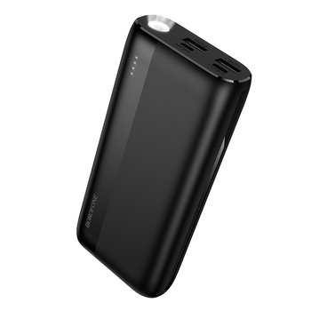 Borofone Power Bank 20000mAh BJ86 Victoria - 2xUSB - black