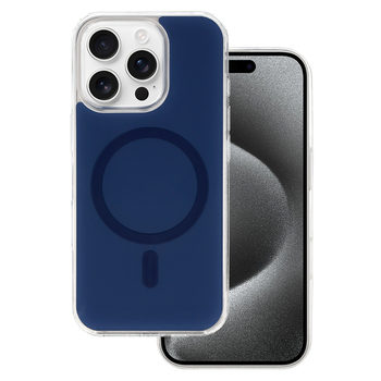 Glossy Magsafe Case do Iphone 15 Pro Max granatowy
