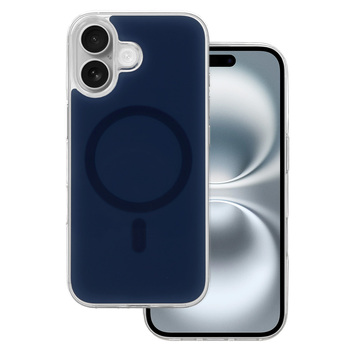 Glossy Magsafe Case do Iphone 16 granatowy
