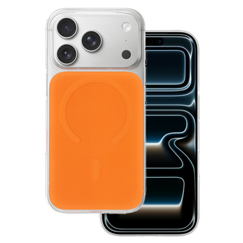 Glossy Magsafe Case do Iphone 17 Pro pomarańczowy
