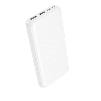 Borofone Power Bank 10000mAh BJ78 Clever - 2xUSB - white