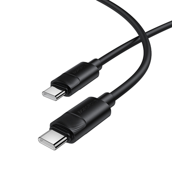 Borofone Kabel BX123 Leya - Typ C na Typ C - PD 60W 3A 1 metr czarny
