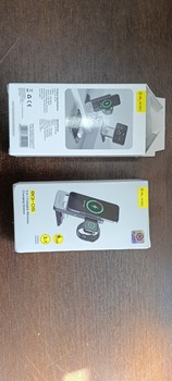 Blavec Mikrofon Bezprzewodowy Krawatowy x 2 MK-03 ClipGo Typ C (LMMK03-S) srebrny (uszkodzone opakowanie)
