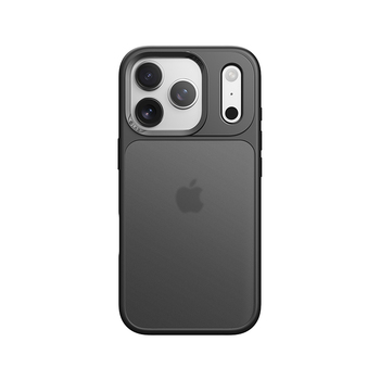 Rock Guard Touch Lens Protection Series Case for Iphone 17 Pro transparent-black