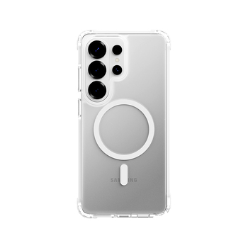 Rock Crystal Clear Magnetic Series Case for Samsung Galaxy S26 transparent