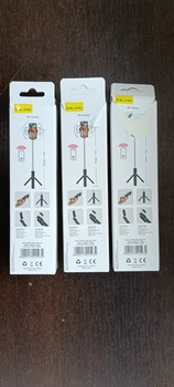 Blavec Selfie Stick Coco P-04 tripod + pilot 0,7 metra (SSCP04-TRB07) czarny (uszkodzone opakowanie)
