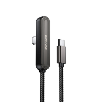 Borofone Kabel BX125 Pacifico - Typ C na Typ C - PD 60W 1 metr czarny