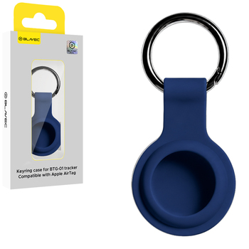 Blavec Etui brelok do lokalizatora BTG-01 uniwersalny granatowy