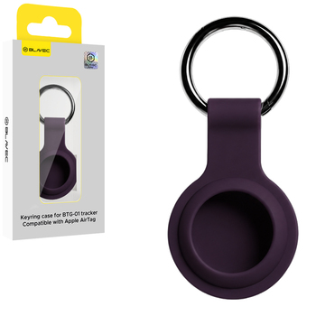 Blavec Etui brelok do lokalizatora BTG-01 uniwersalny burgundowy