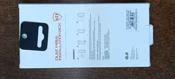 Tel Protect Dust-Free Easy Fit Full Glue 6D Tempered Glass for Iphone 16 Pro Max black - 2 pieces (damaged packaging)