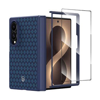 Benks Etui Magnetic Armor Grid Pro Grand Combo (C.K.FL.SA.BE.CS60) do Samsung Galaxy Z Fold 8 niebieski