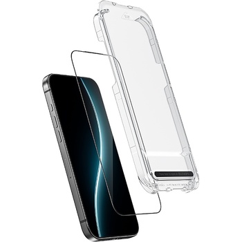 Benks Hartowane szkło Glass Warrior Sapphire Coating (C.M.MZ.AP.BK.D073) do Iphone 18 Pro Max/17 Pro Max czarne