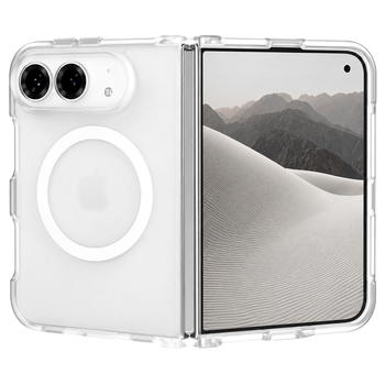 Liavec Cloudy Case do iPhone Duo with connected front and back frame biały