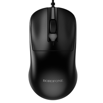 Borofone Computer mouse BG19 Moda wired black
