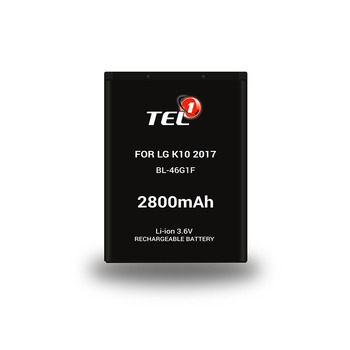 Bateria Tel1 do Lg K10 2017 (BL-46G1F) 2800mAh Li-ion