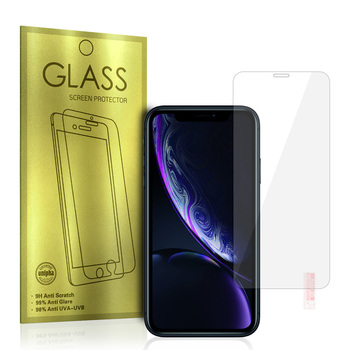 Hartowane szkło Gold do IPHONE XR