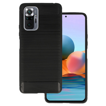 Back Case CARBON do XIAOMI REDMI NOTE 10 PRO/NOTE 10 PRO MAX Czarny