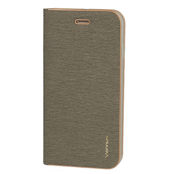 Vennus Book Case with frame for Iphone 13 Pro grey