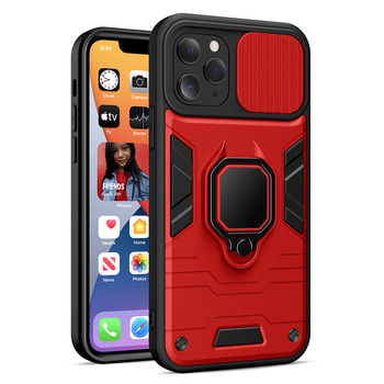 Ring Lens Case for Iphone 13 Mini Red