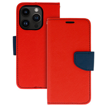 Kabura Fancy do Iphone 13 Pro Max czerwono-granatowa