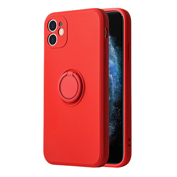 Vennus Silicone Ring do Samsung Galaxy S21 Plus Czerwony