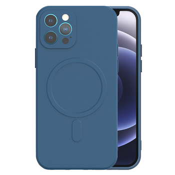 TEL PROTECT MagSilicone Case do Iphone 13 Pro Granatowy