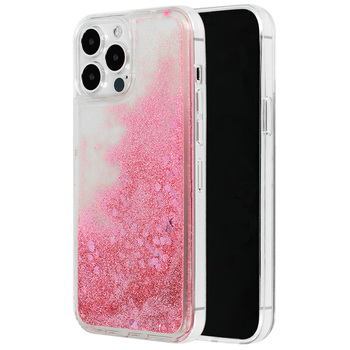 Liquid Heart Case do Iphone 11 Pro Jasnoróżowy