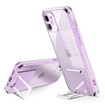 Tel Protect Kickstand Luxury Case do Iphone 13 Pro Max Fioletowy