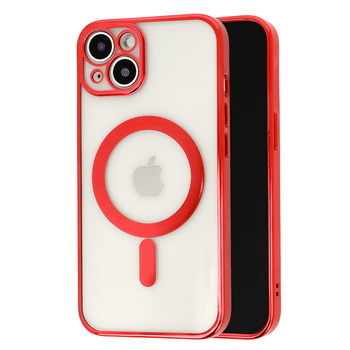 Tel Protect Magsafe Luxury Case for Iphone 13 Mini Red