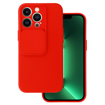 Camshield Soft do Iphone 13 Pro Czerwony