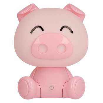 Lampka nocna MD86117 Piglet różowy