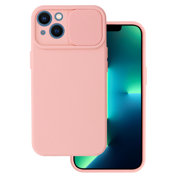 Camshield Soft do Iphone 14 Łososiowy