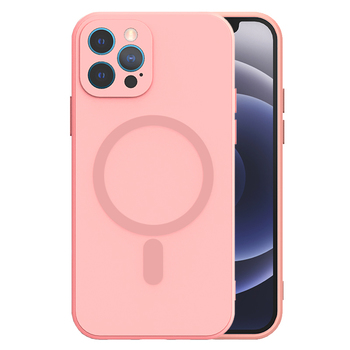 TEL PROTECT MagSilicone Case do Iphone 14 Pro Max Jasnoróżowy